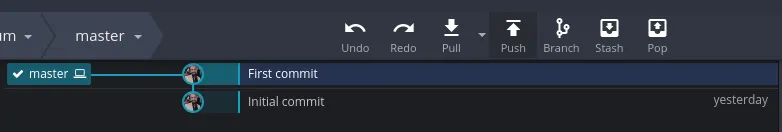 Push repositório