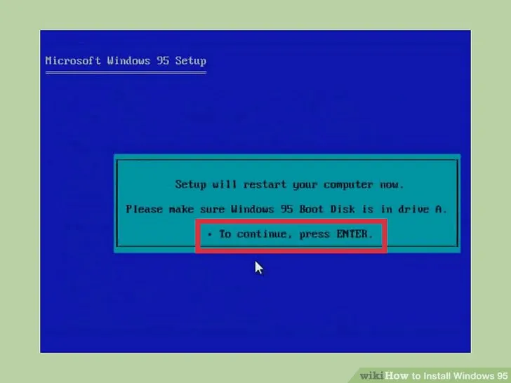 Instalação Windows 95